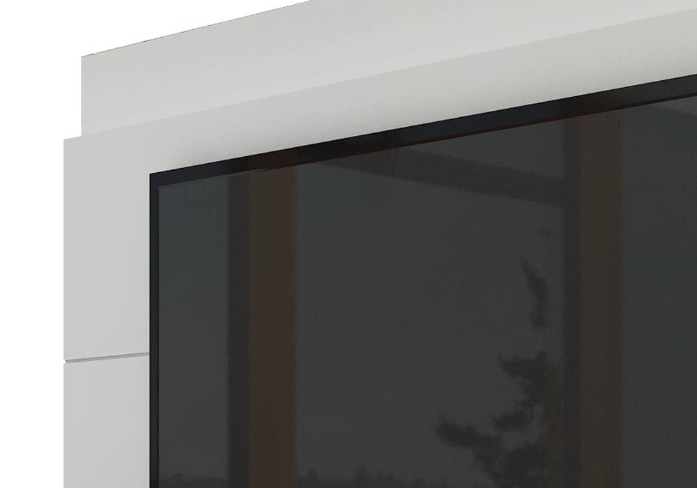 Rack com Painel Para TV 60 Polegadas Branco Classic +3G 2.2 com LED - Imcal Móveis