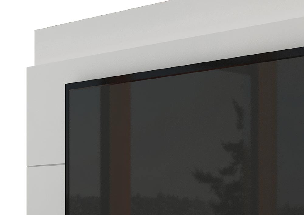 Rack com Painel Para TV 60 Polegadas Branco Classic 3G 2.2 com LED - Imcal Móveis