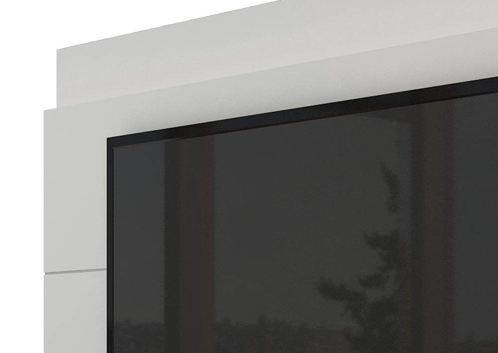Rack com Painel Para TV 60 Polegadas Branco Classic AD 2.2 com LED - Imcal Móveis