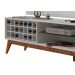 Rack com Painel Para TV 60 Polegadas Branco Classic AD 2.2 com LED - Imcal Móveis
