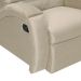 Poltrona Reclinável Imperial Suede Liso Areia