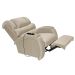 Poltrona Reclinável Motorizada Imperial Suede Areia