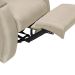 Poltrona Reclinável Motorizada Imperial Suede Areia