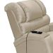 Poltrona Reclinável Motorizada Imperial Suede Areia