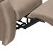 Poltrona Reclinável Motorizada Imperial Suede Chocolate