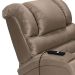 Poltrona Reclinável Motorizada Imperial Suede Chocolate