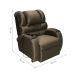 Poltrona Reclinável Motorizada Imperial Suede Marrom