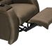 Poltrona Reclinável Motorizada Imperial Suede Marrom
