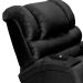 Poltrona Reclinável Motorizada Imperial Suede Preta