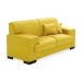 Sofá 2 Lugares Manuela Suede Amarelo