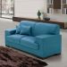 Sofá 2 Lugares Manuela Suede Azul