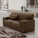 Sofá 2 Lugares Manuela Suede Marrom