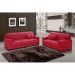 Sofá 2 Lugares Manuela Suede Vermelho