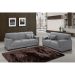 Sofá 3 Lugares Manuela Suede Cinza