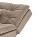 Sofá-Cama 3 Lugares Casal Pratic Suede Liso Chocolate