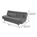 Sofá-Cama 3 Lugares Casal Pratic Suede Liso Turquesa