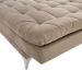 Sofá Cama 3 Lugares Pratic Veludo Liso Chocolate - Império Estofados 