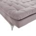 Sofá Cama 3 Lugares Pratic Veludo Liso Marrom Claro - Império Estofados 