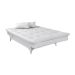 Sofá-Cama Casal 3 Lugares Versátil Branco