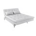 Sofá-Cama Casal 3 Lugares Versátil Branco