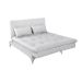 Sofá-Cama Casal 3 Lugares Versátil Branco