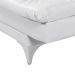 Sofá-Cama Casal 3 Lugares Versátil Branco