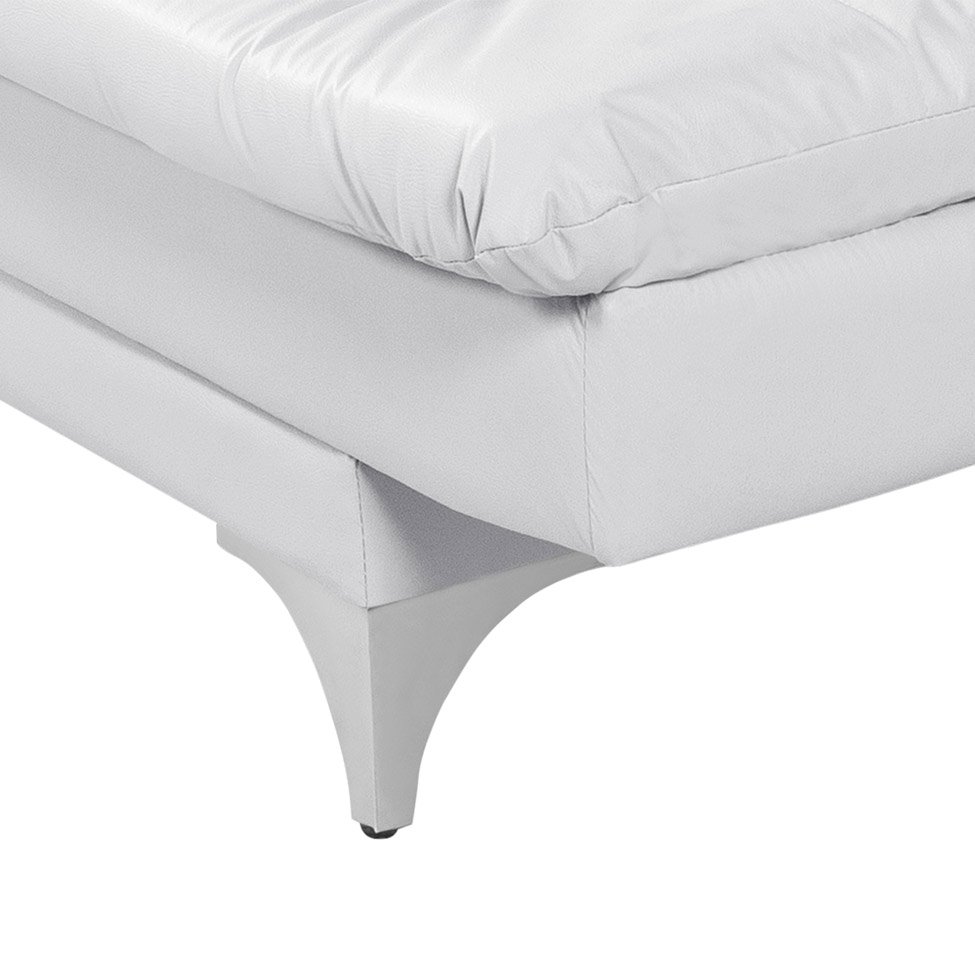 Sofá-Cama Casal 3 Lugares Versátil Branco