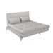 Sofá-Cama Casal 3 Lugares Versátil Gelo