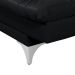 Sofá-Cama Casal 3 Lugares Versátil Preto