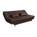 Sofá-Cama Casal 3 Lugares Versátil Tabaco
