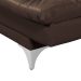 Sofá-Cama Casal 3 Lugares Versátil Tabaco