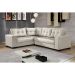 Sofá de Canto 5 Lugares Bia Suede Areia