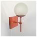 Arandela Globo Empire Rose Gold