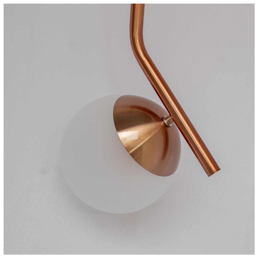 Pendente Angular Ball Rose Gold