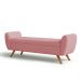 Recamier Bau Italia 1,60m Suede Rose  - Inova Decor