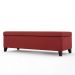 Recamier Bau Julia 1,20m Suede Vermelho  - Inova Decor