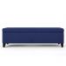 Recamier Bau Julia 1,40m Suede Azul Marinho  - Inova Decor
