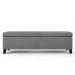 Recamier Bau Julia 1,40m Suede Cinza  - Inova Decor
