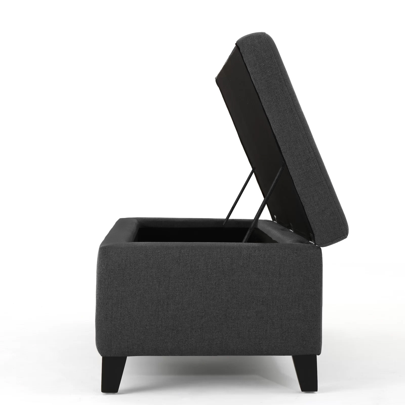 Recamier Bau Julia 1,40m Suede Grafite  - Inova Decor