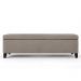 Recamier Bau Julia 1,60m Suede Bege  - Inova Decor