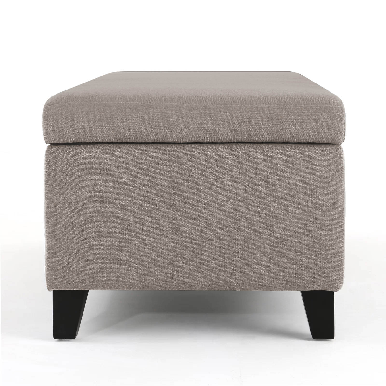 Recamier Bau Julia 1,60m Suede Bege  - Inova Decor