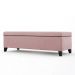 Recamier Bau Julia 1,60m Suede Rosa Bebe  - Inova Decor