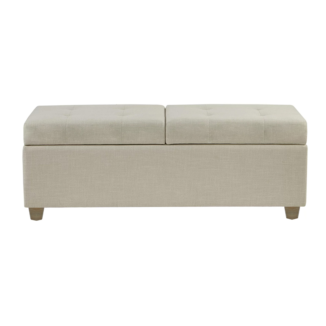Recamier Bau Madri 1,20m Suede Bege - Inova Decor