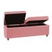Recamier Bau Madri 1,20m Suede Rose - Inova Decor