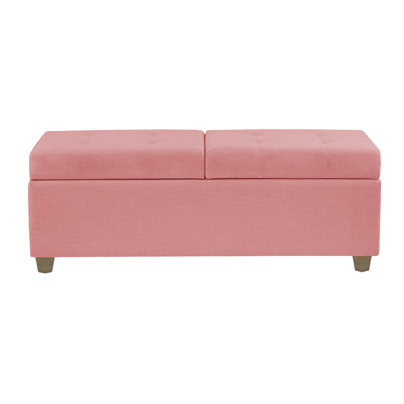 Recamier Bau Madri 1,20m Suede Rose - Inova Decor