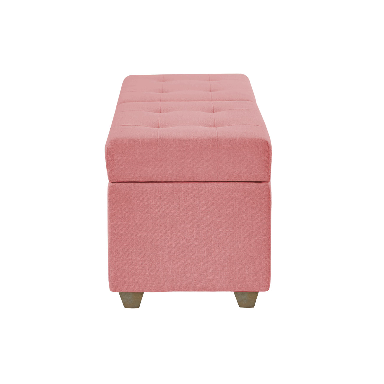 Recamier Bau Madri 1,20m Suede Rose - Inova Decor