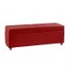 Recamier Bau Madri 1,40m Suede Vermelho - Inova Decor