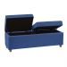 Recamier Bau Madri 1,60m Suede Azul Marinho - Inova Decor