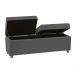Recamier Bau Madri 1,60m Suede Cinza - Inova Decor