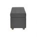 Recamier Bau Madri 1,60m Suede Cinza - Inova Decor
